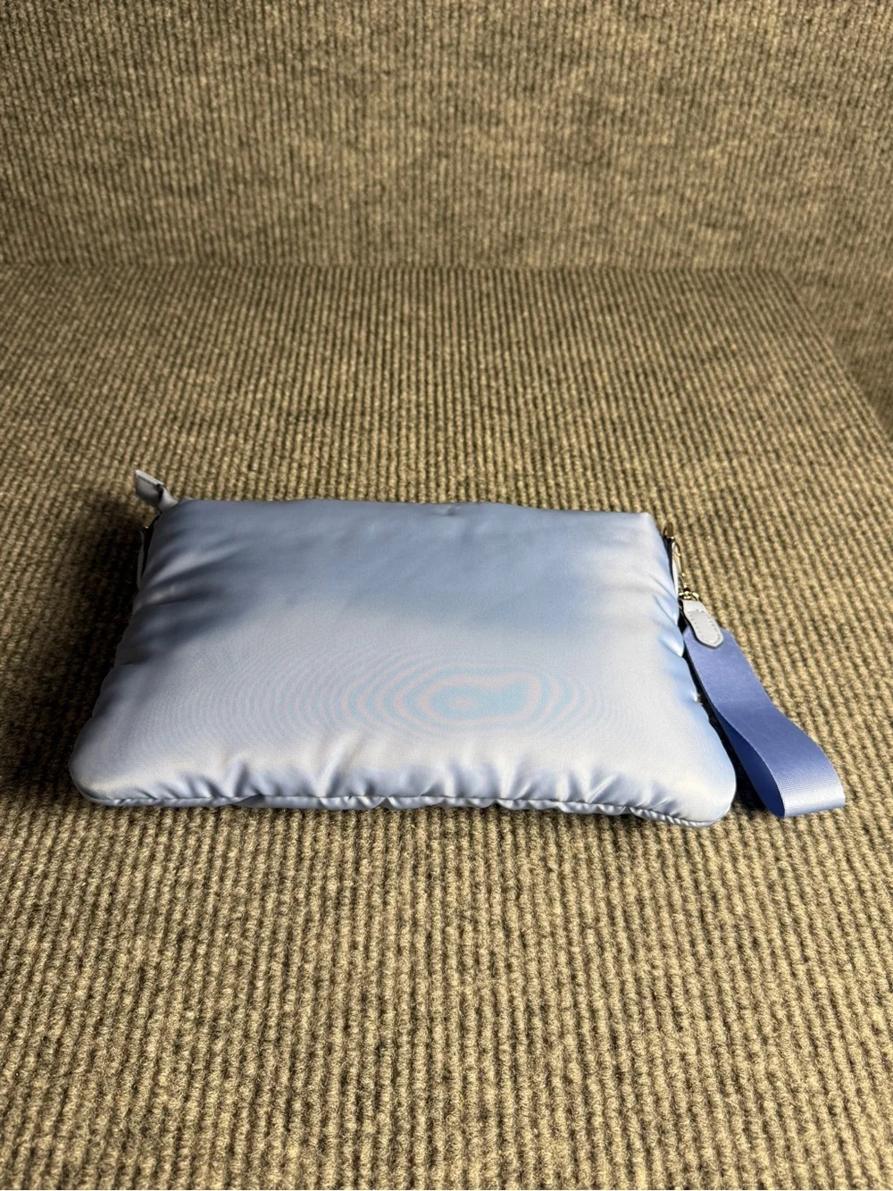 A New Day Pastel Blue Nylon Wristlet Clutch or Crossbody Bag
